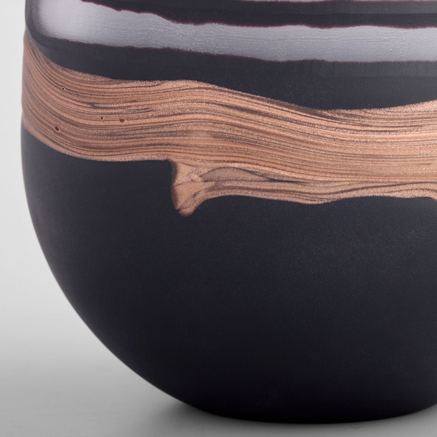Cyan Design 12097 Vase, Hand-Carved, Black | Clear | Copper