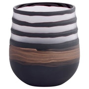 Cyan Design 12098 Vase, Hand-Carved, Black | Clear | Copper