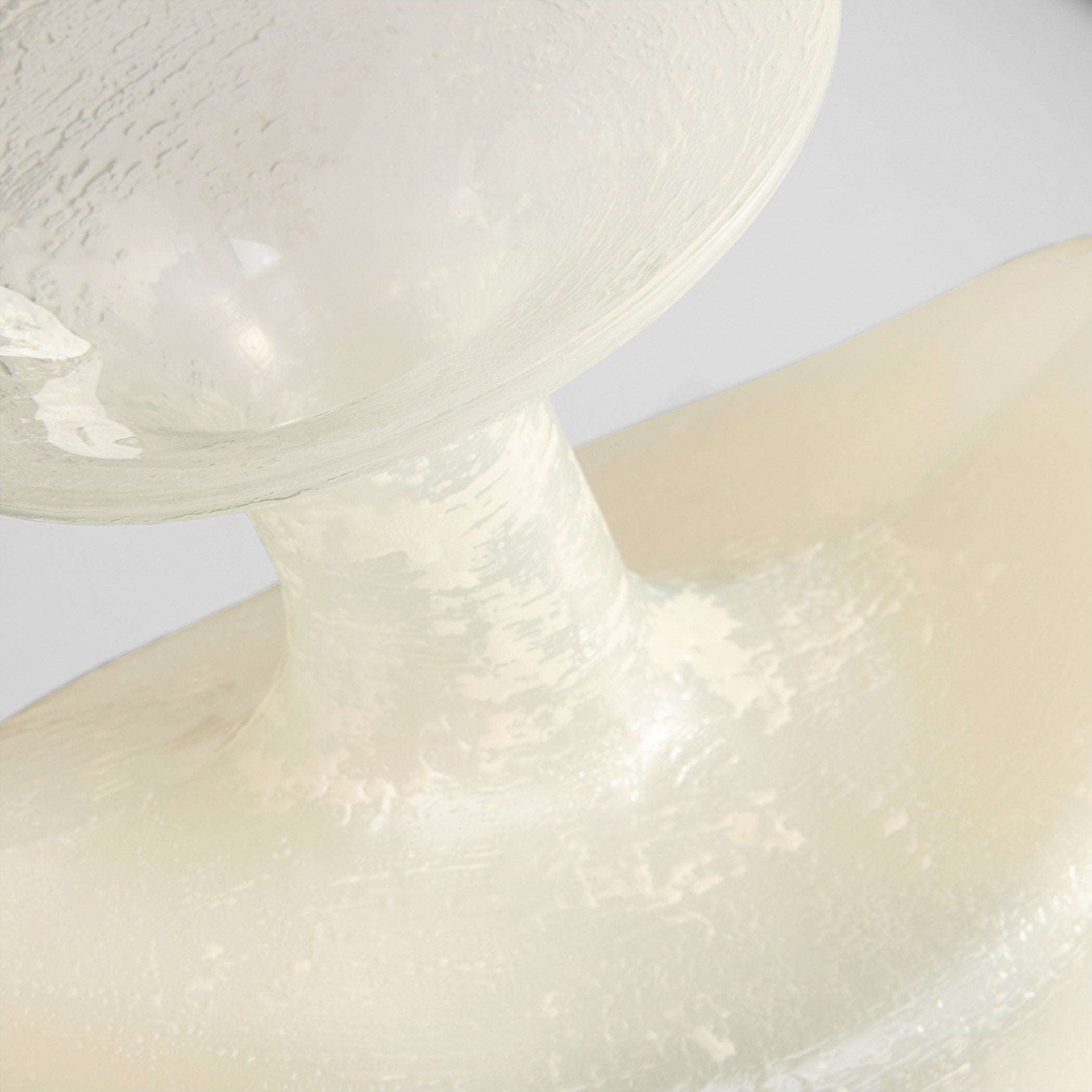 Cyan Design Taku 12100 Vase, Abstract Colored Glass, Icy Teal