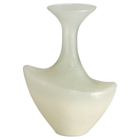 Cyan Design Taku 12101 Vase, Abstract Colored Glass, Icy Teal