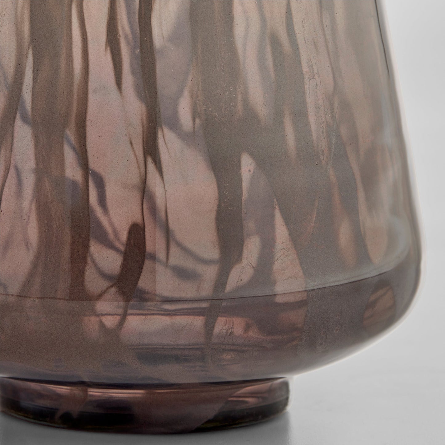 Cyan Design Billow 12105 Vase, Bottleneck Shape, Grey Swirl