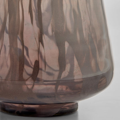 Cyan Design Billow 12105 Vase, Bottleneck Shape, Grey Swirl