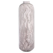 Cyan Design 12107 Vase, Large Scale, Flat Bottom, Grey Swirl