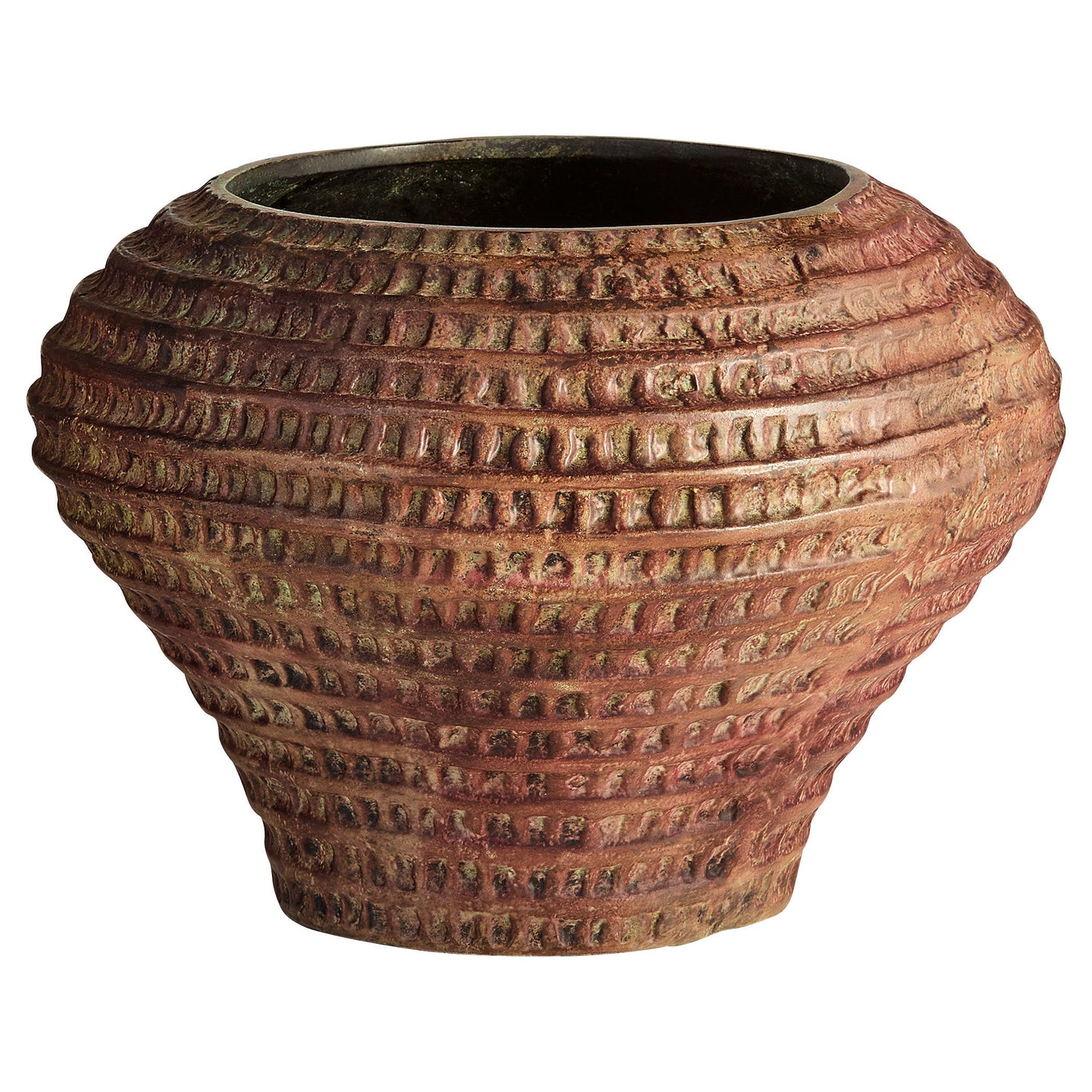 Cyan Design 12112 Vase, Yucca, Rustic, Antique Ochre