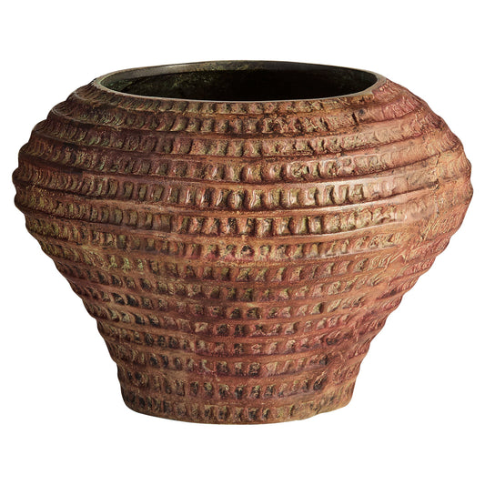 Cyan Design 12112 Vase, Yucca, Rustic, Antique Ochre