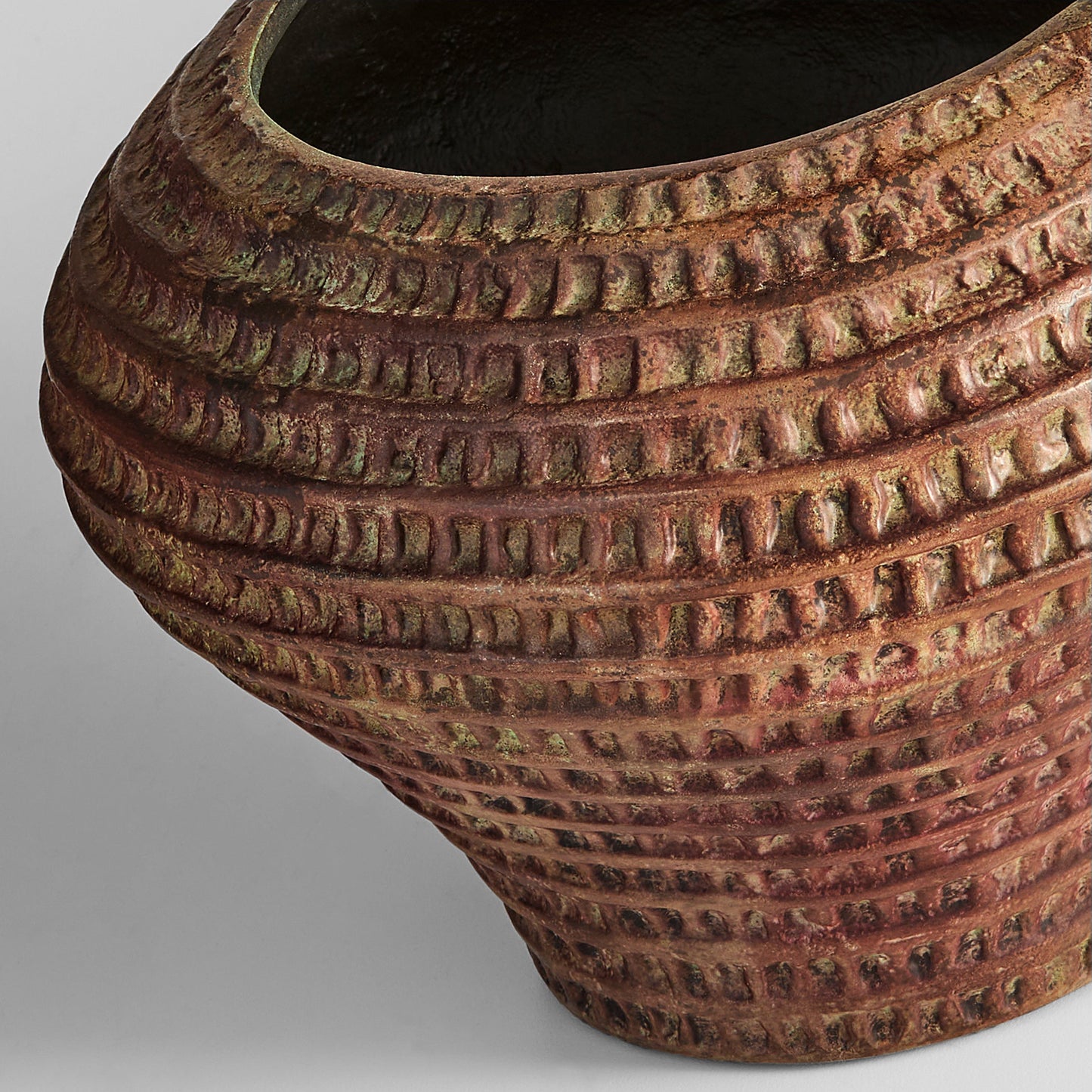Cyan Design 12112 Vase, Yucca, Rustic, Antique Ochre