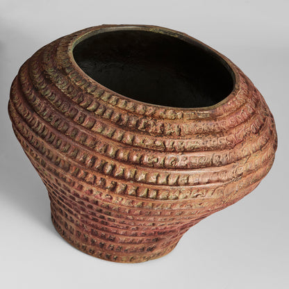 Cyan Design 12112 Vase, Yucca, Rustic, Antique Ochre