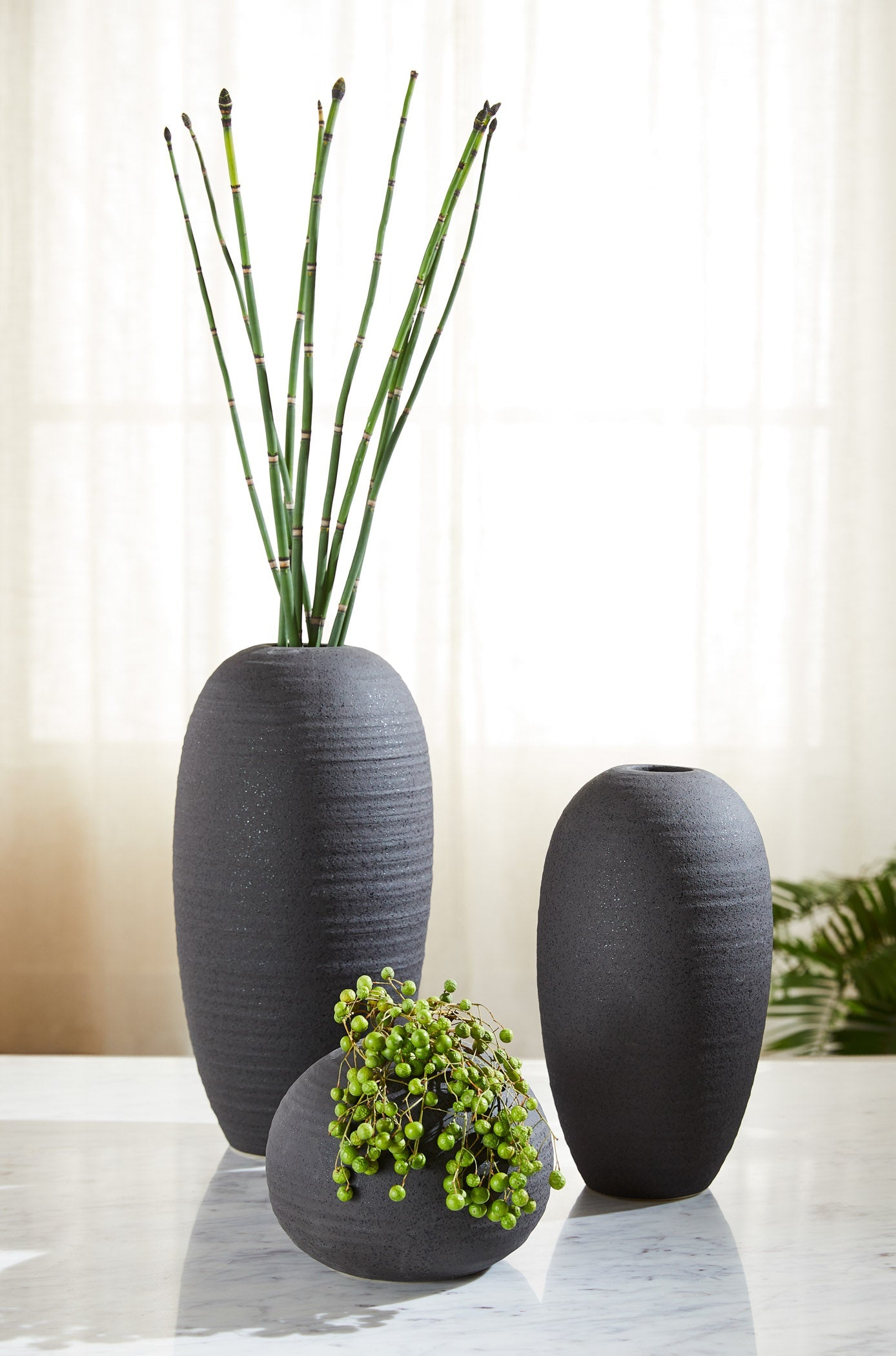 Cyan Design 12123 Vase, Vase, Organic Aesthetic, Black