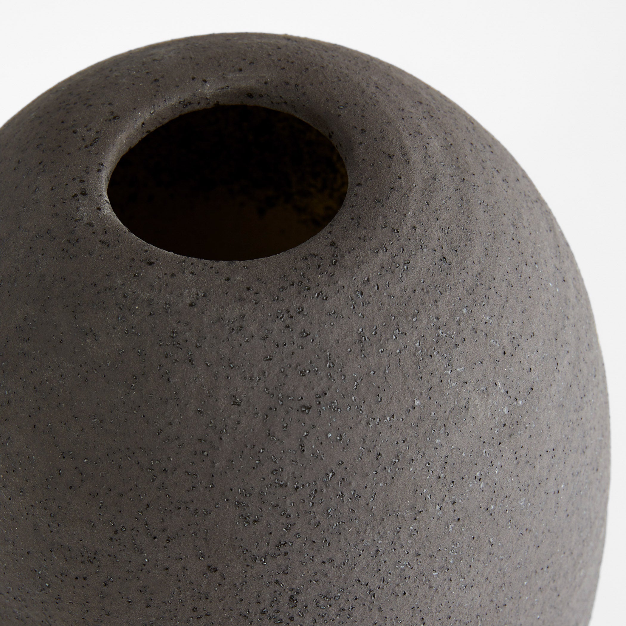 Cyan Design 12124 Vase, Vase, Bee-Hive Contour, Black
