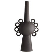 Cyan Design 12126 Ringlets Vase, Unique Design, Black