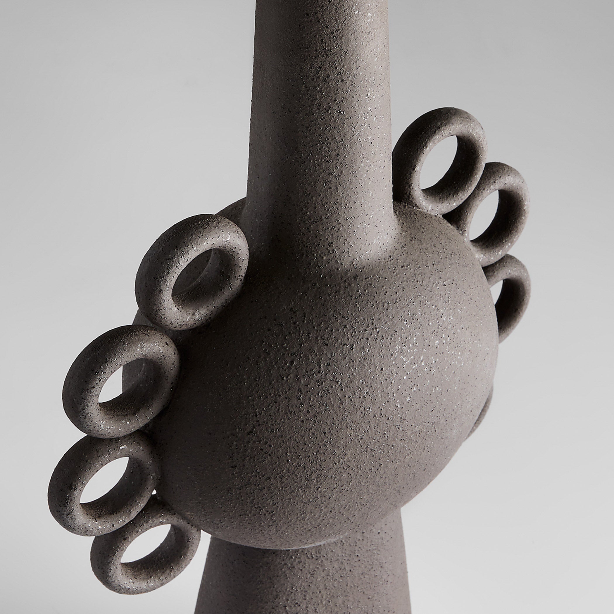 Cyan Design 12126 Ringlets Vase, Unique Design, Black