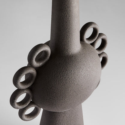 Cyan Design 12126 Ringlets Vase, Unique Design, Black
