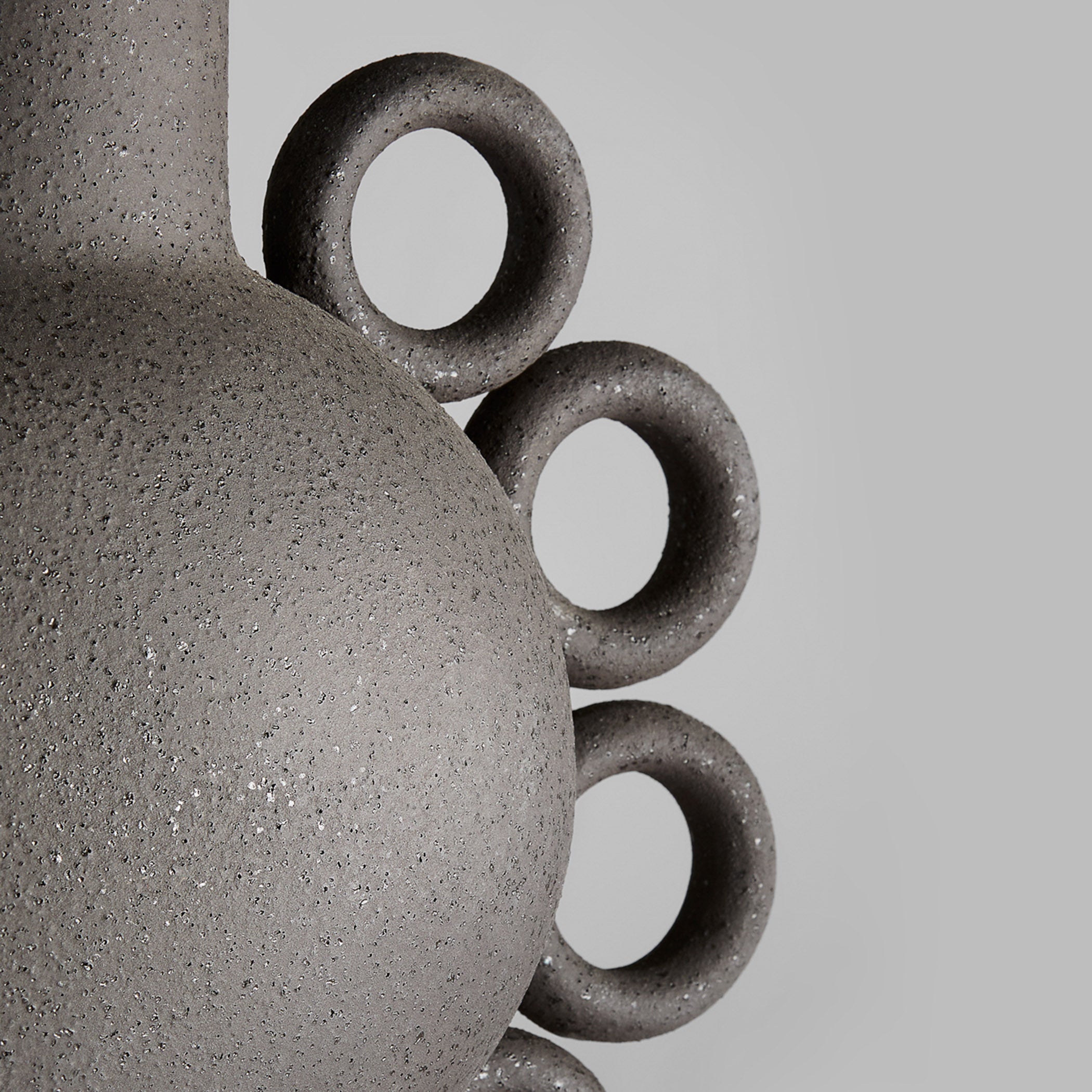 Cyan Design 12126 Ringlets Vase, Unique Design, Black