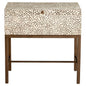 Cyan Design Gaborone 12133 Container, Off White | Brown | Antique Brass
