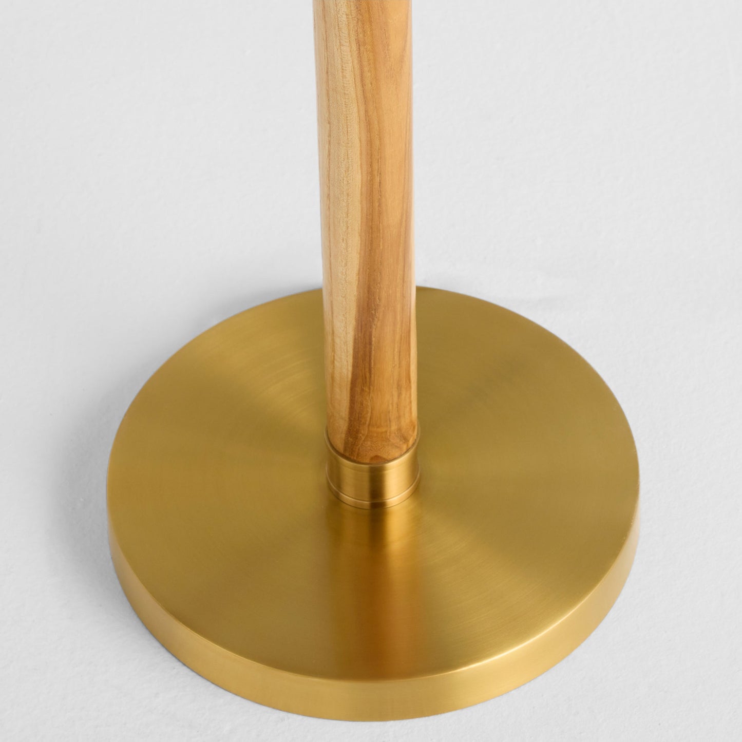Cyan Design Broadway 12138 Floor Lamp, UL Damp Rated, Antique Brass|Teak