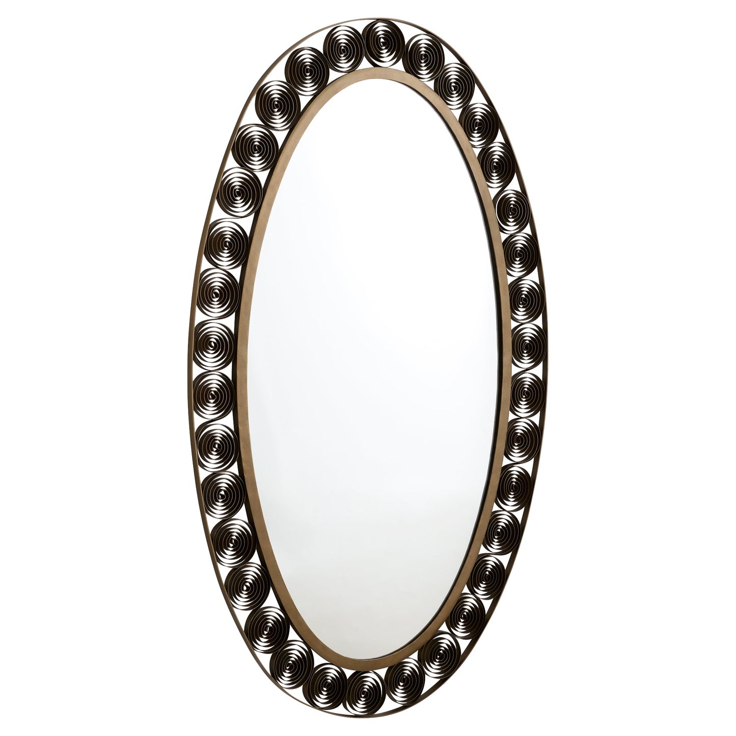 Cyan Design Spiro 12142 Mirror, Torched Brass