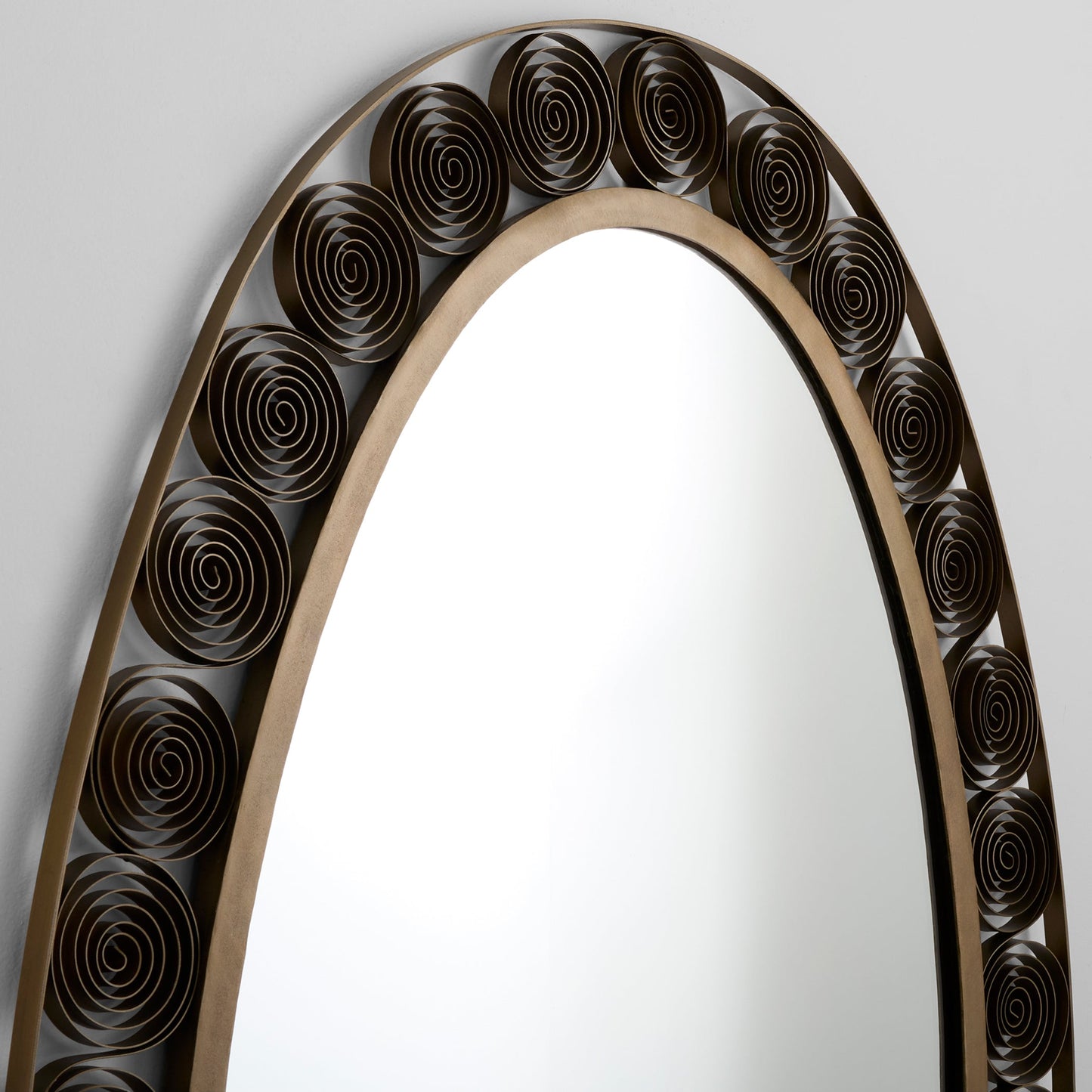 Cyan Design Spiro 12142 Mirror, Torched Brass