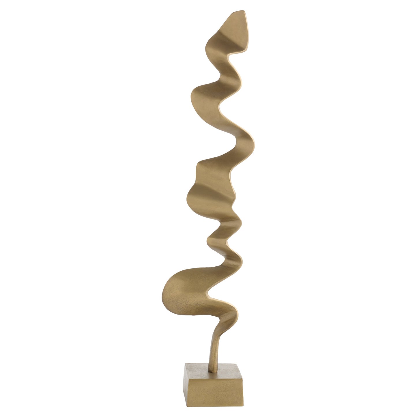 Cyan Design Andra 12143 Sculpture, Antique Brass
