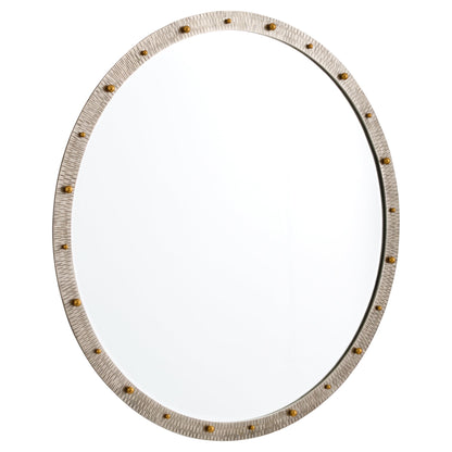 Cyan Design 12144 Mirror, UL Damp Rated, Nickel