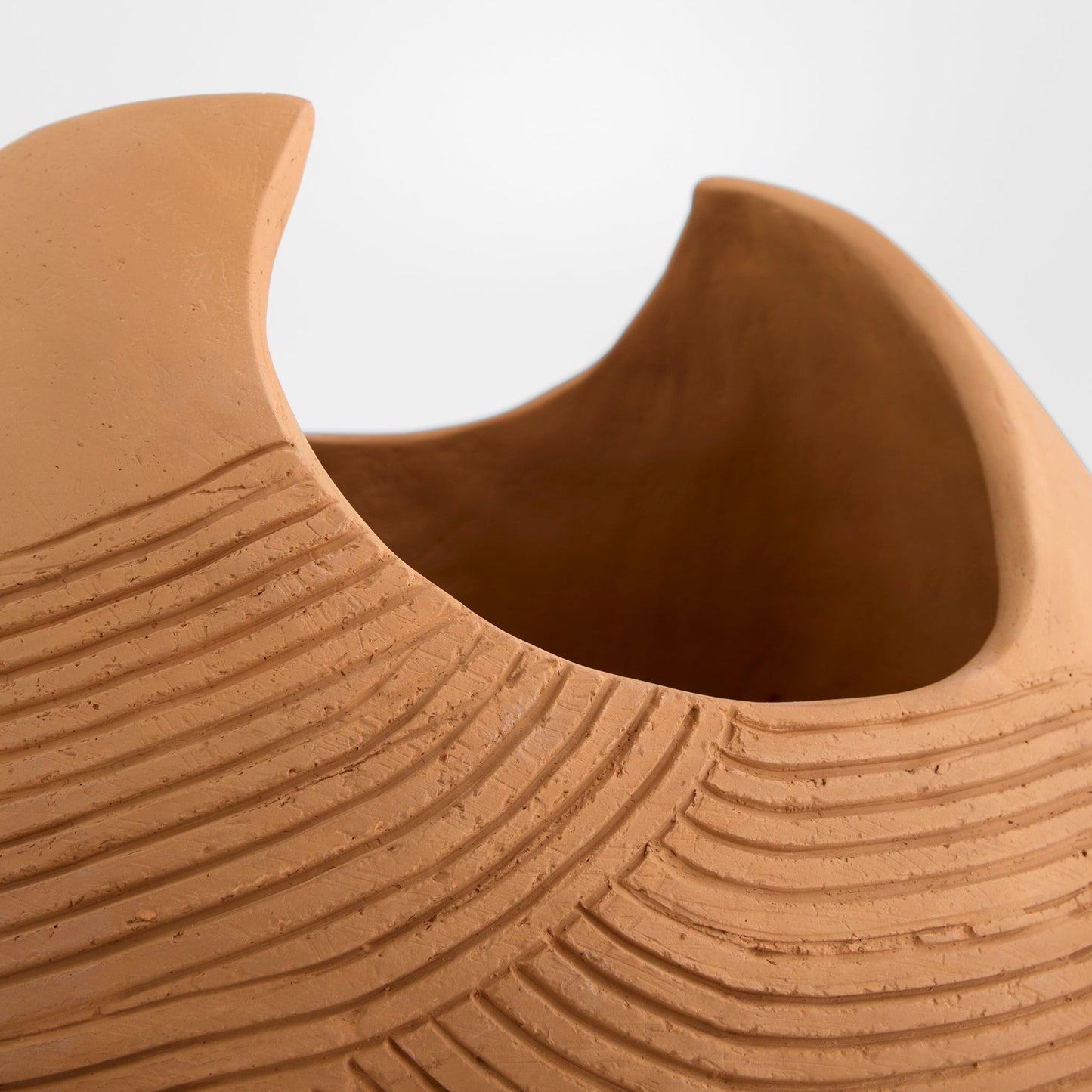 Cyan Design Miro 12148 Vase, Bulbous Silhouette, Terra Cotta