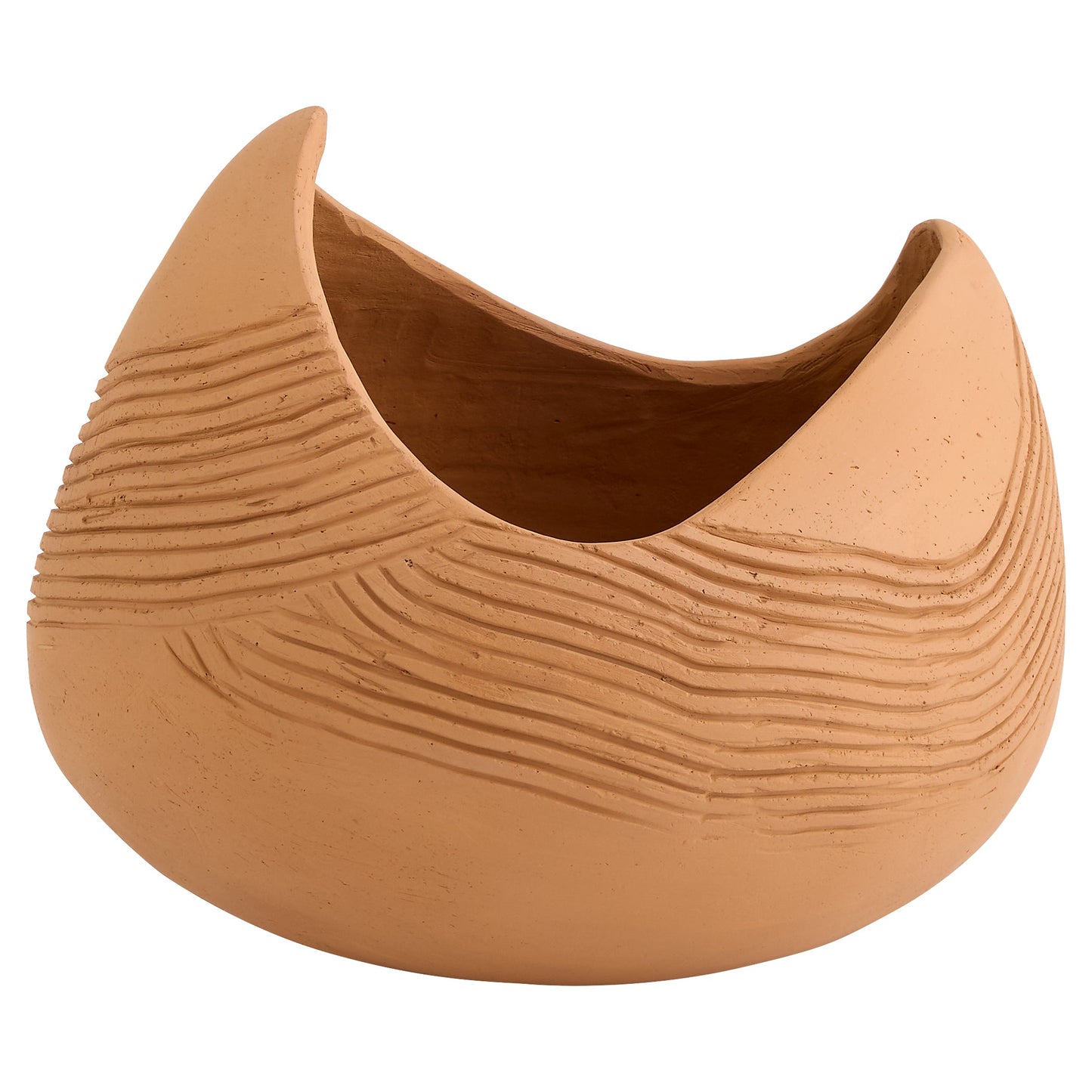Cyan Design 12149 Vase, Bulbous Silhouette, Terra Cotta