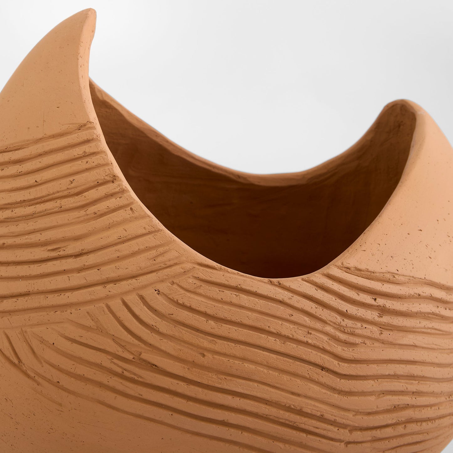 Cyan Design 12149 Vase, Bulbous Silhouette, Terra Cotta