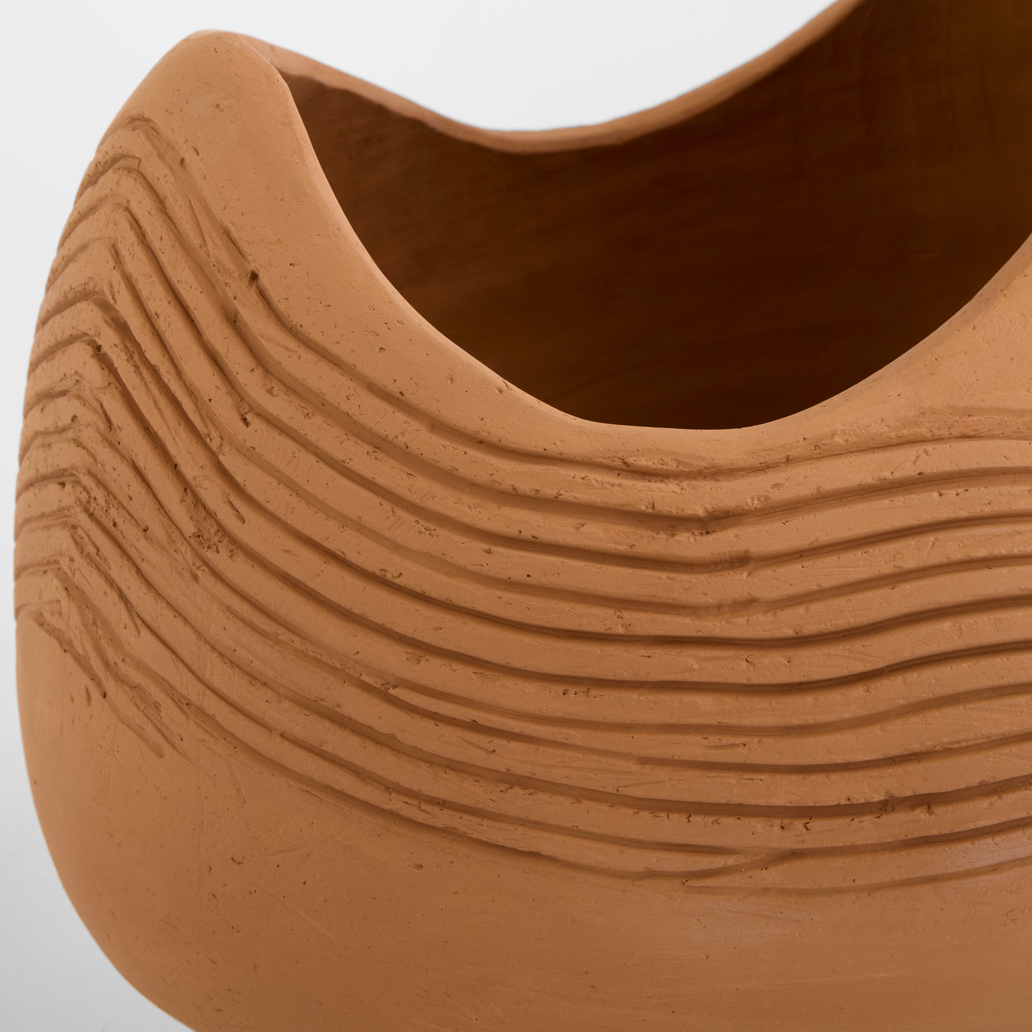 Cyan Design 12149 Vase, Bulbous Silhouette, Terra Cotta