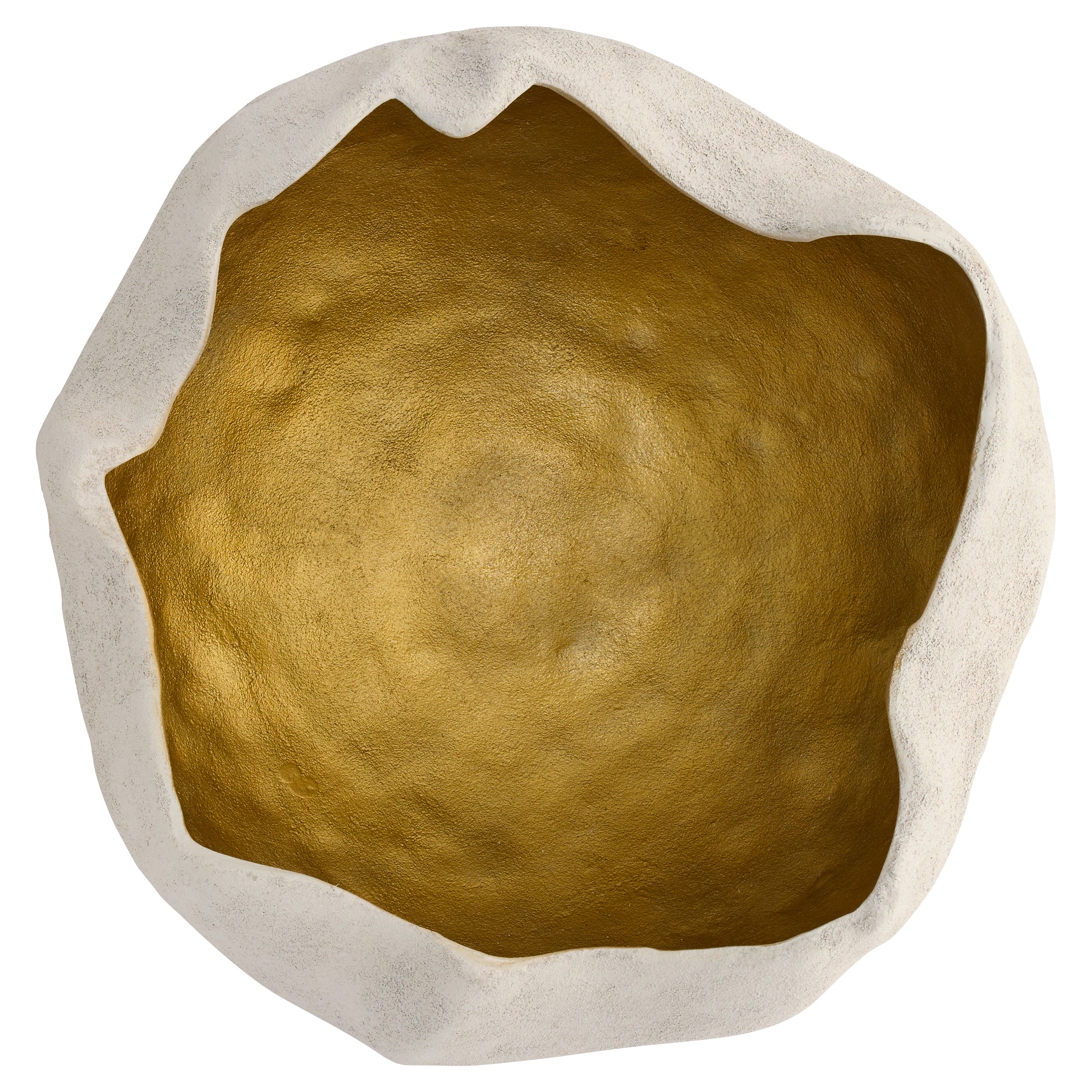 Cyan Design 12157 Bowls, Decorative, White | Gold