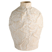 Cyan Design Zimurtu 12173 Vase, Hand Applied Texture, Off-White