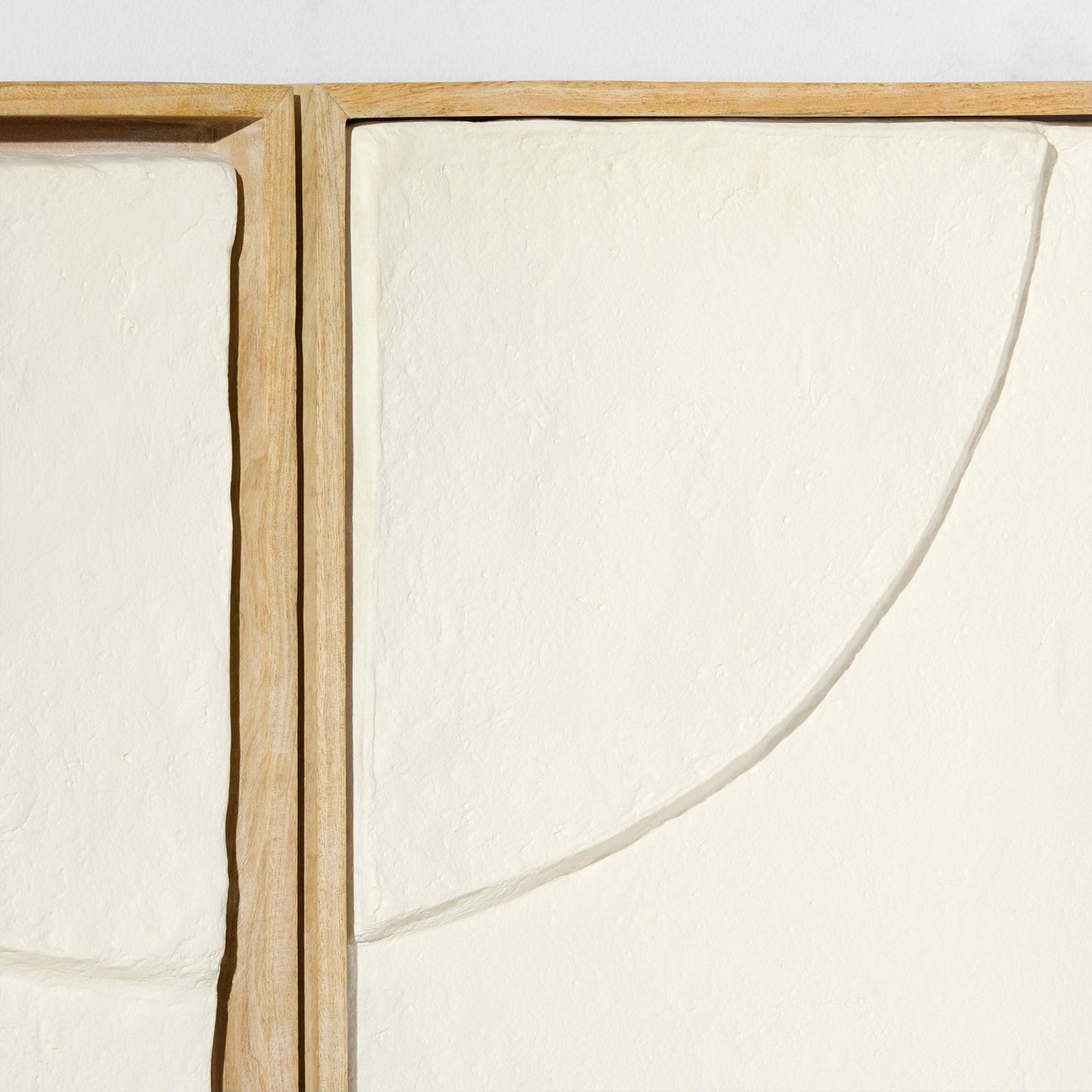 Cyan Design 12176 Wall Decor, Off White | Walnut