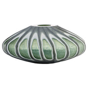 Cyan Design 12199 Vase, Hand-Carved Glass, Green