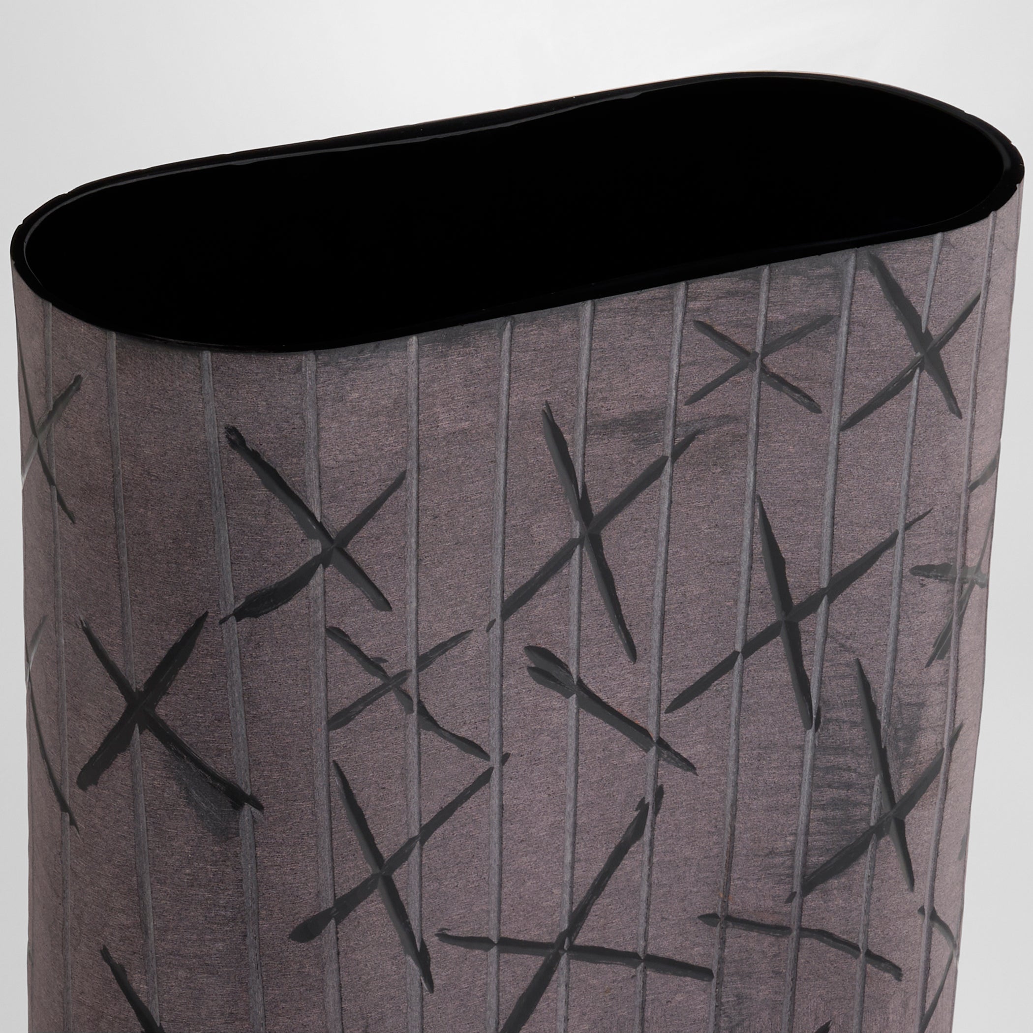 Cyan Design Scribe 12200 Vase, Black