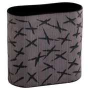 Cyan Design 12202 Vase, Type: Vase, Additional Attributes: Hand-Etched Cross-Hatch Pattern, Finish: Black