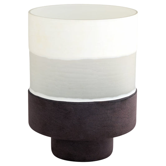 Cyan Design Mesa 12203 Vase, Cream|Black