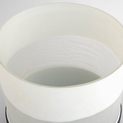 Cyan Design Mesa 12203 Vase, Cream|Black