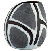 Cyan Design Calle 12207 Vase, Black|White|Grey