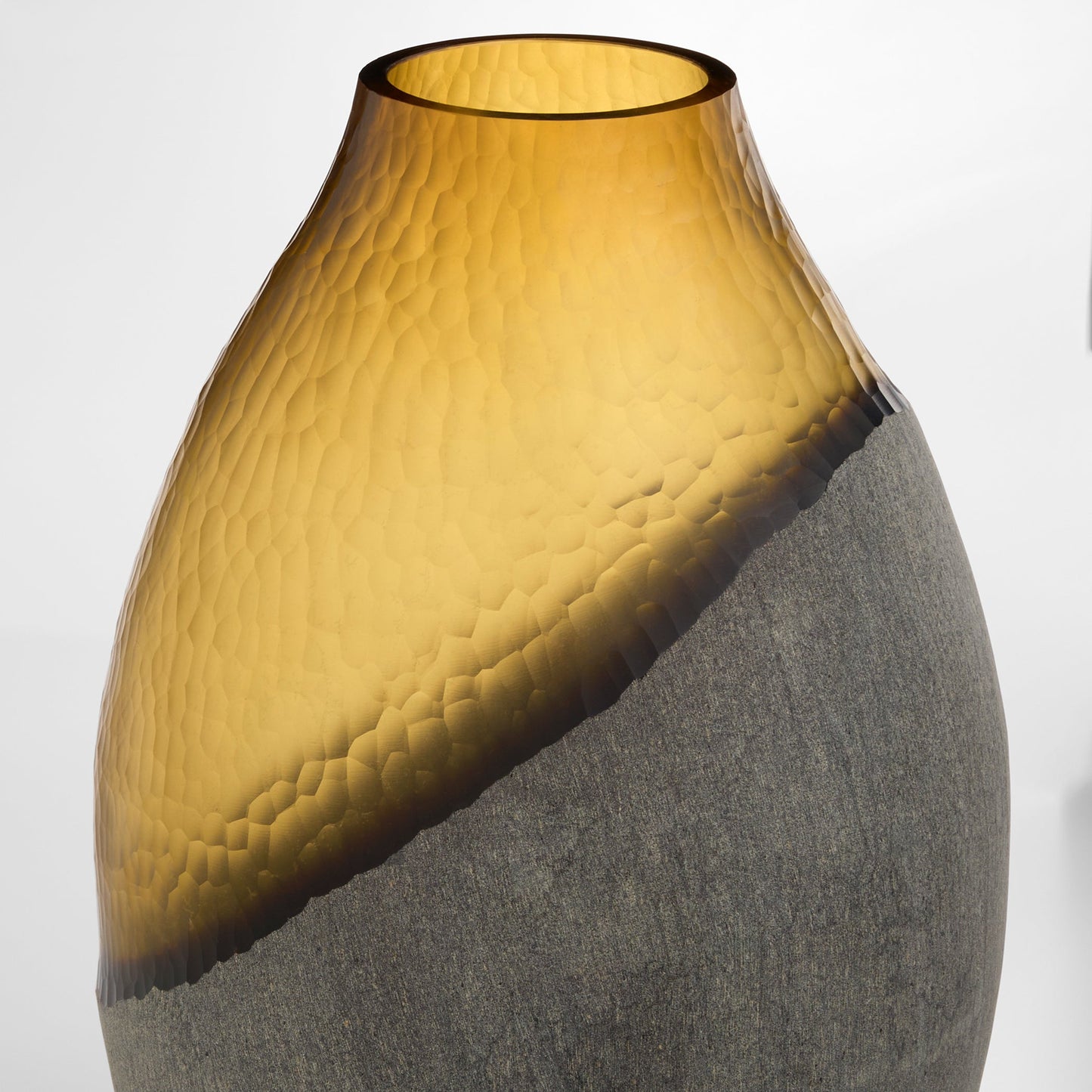 Cyan Design 12213 Vase, Amber | Stone Grey