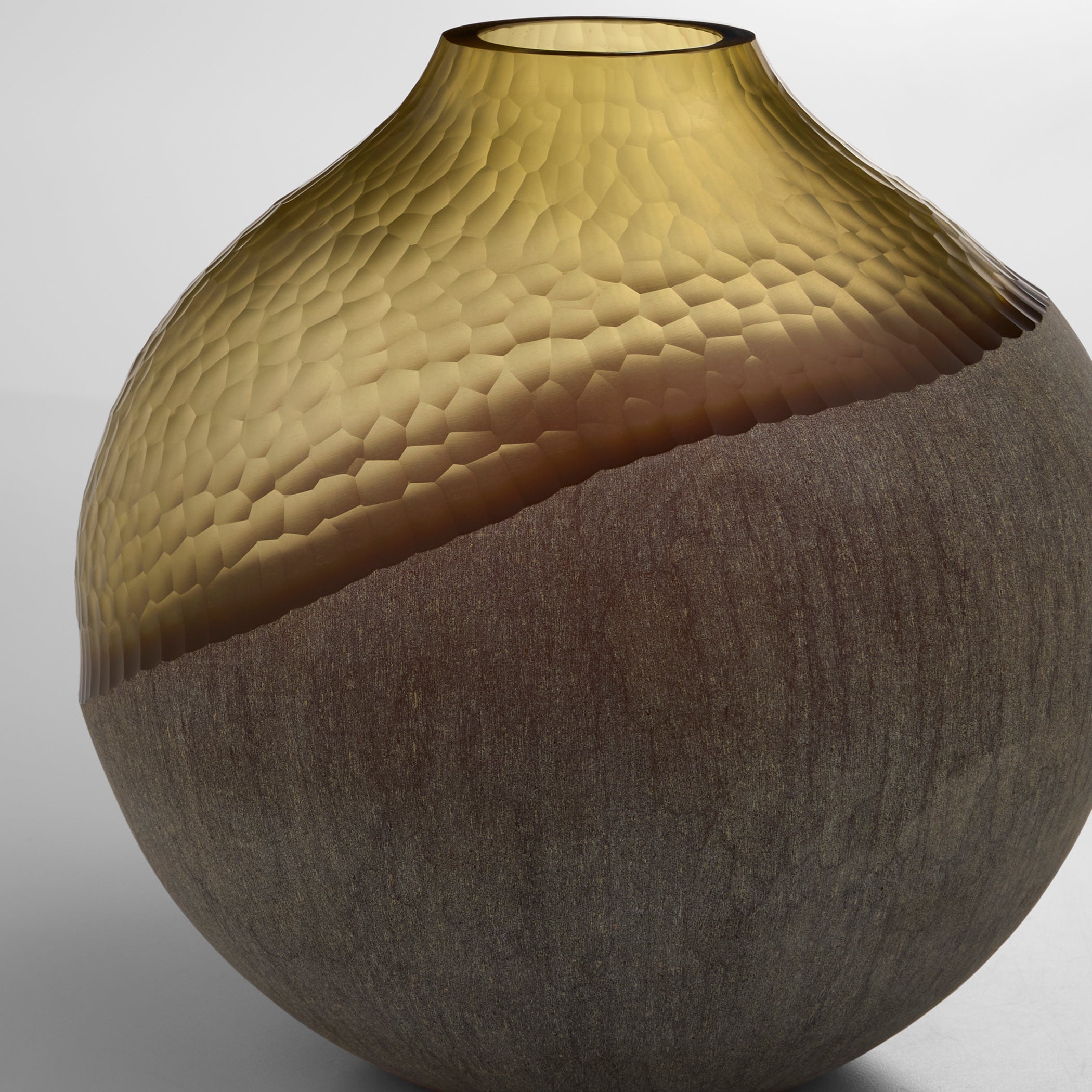 Cyan Design 12214 Vase, Amber | Stone Grey