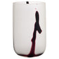 Cyan Design Crawford 12215 Vase, 12215 Crawford, Vase, Dimensions: 12.75"(w) x 12.75"(h) x 11.25"(L), Finish: White | Black