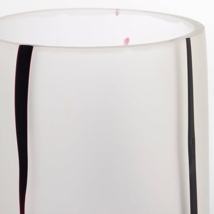 Cyan Design Crawford 12215 Vase, 12215 Crawford, Vase, Dimensions: 12.75"(w) x 12.75"(h) x 11.25"(L), Finish: White | Black