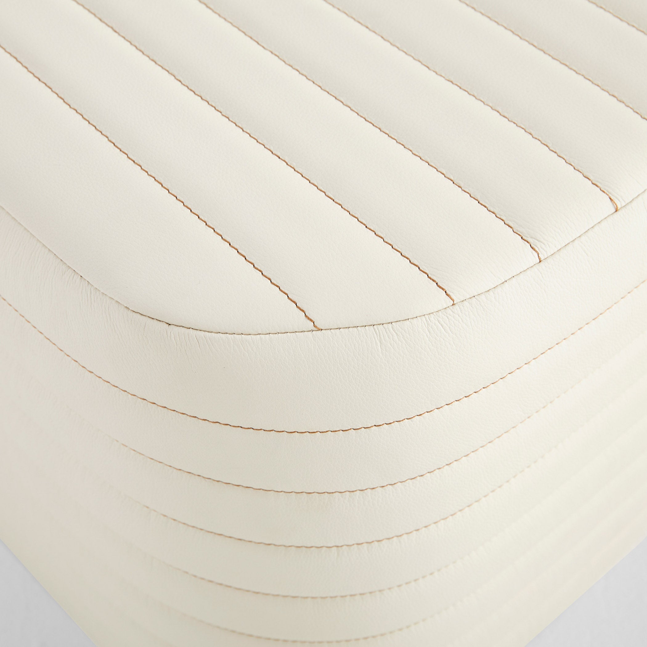Cyan Design 12222 Ottoman, Ottoman, Off-White