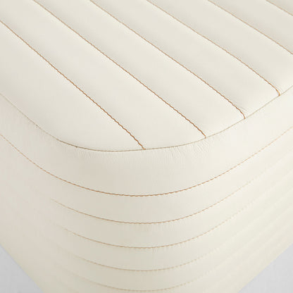 Cyan Design 12222 Ottoman, Ottoman, Off-White