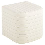 Cyan Design 12222 Ottoman, Ottoman, Off-White