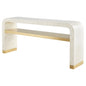 Cyan Design Cascada 12223 Console Table, Bone | Brass