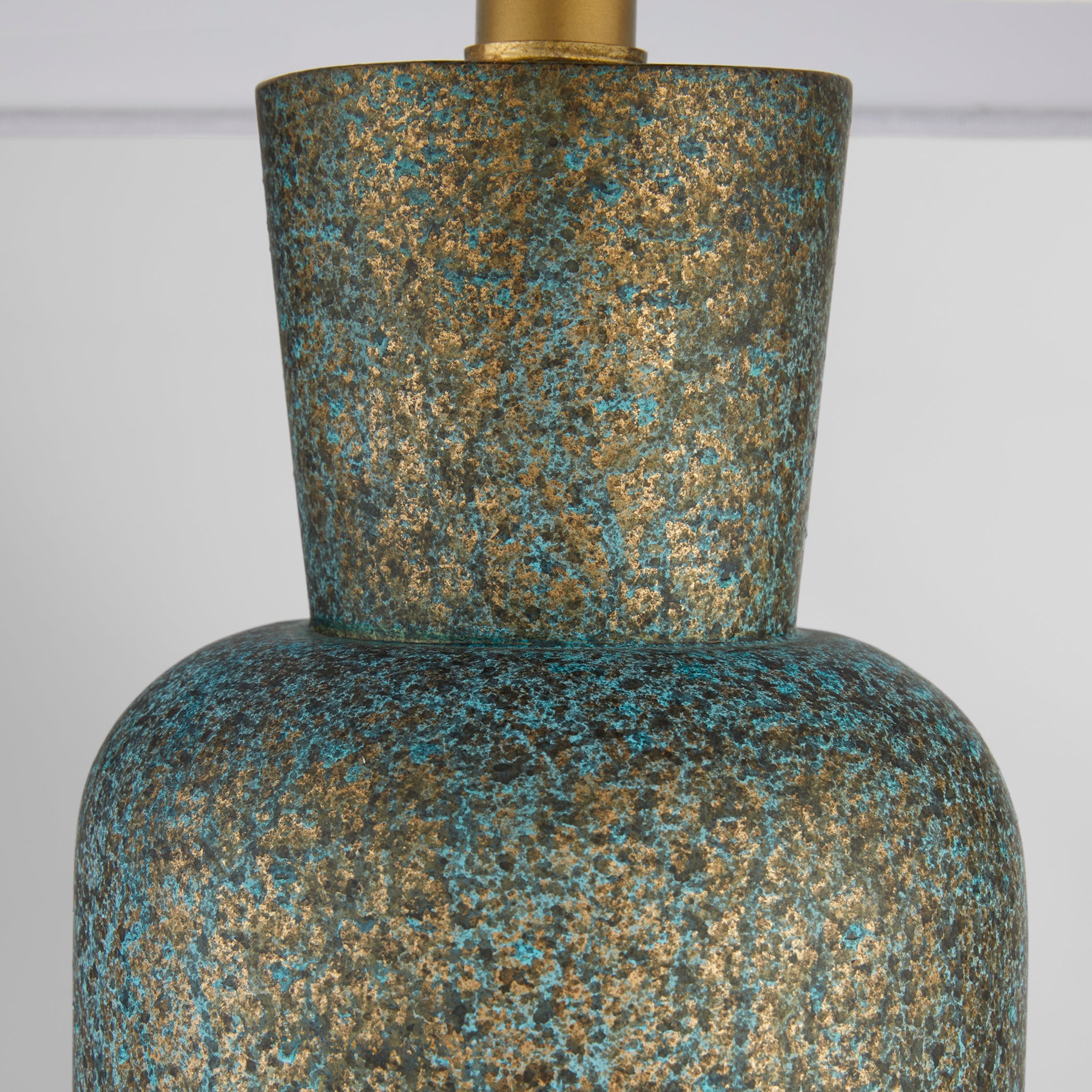 Cyan Design Hepworth 12232 Table Lamp, UL Dry Rated, Verde Green Patina | Antique Brass | Black