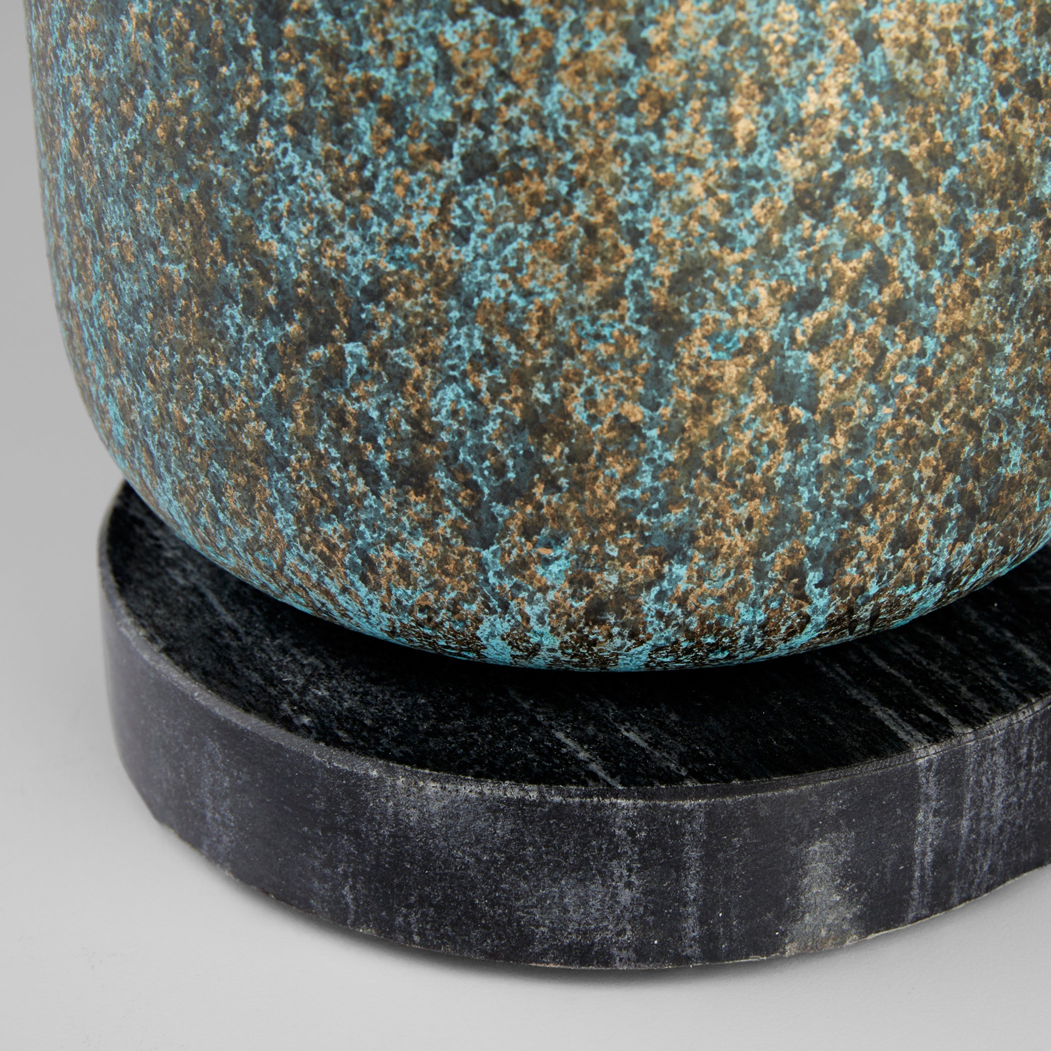 Cyan Design Hepworth 12232 Table Lamp, UL Dry Rated, Verde Green Patina | Antique Brass | Black