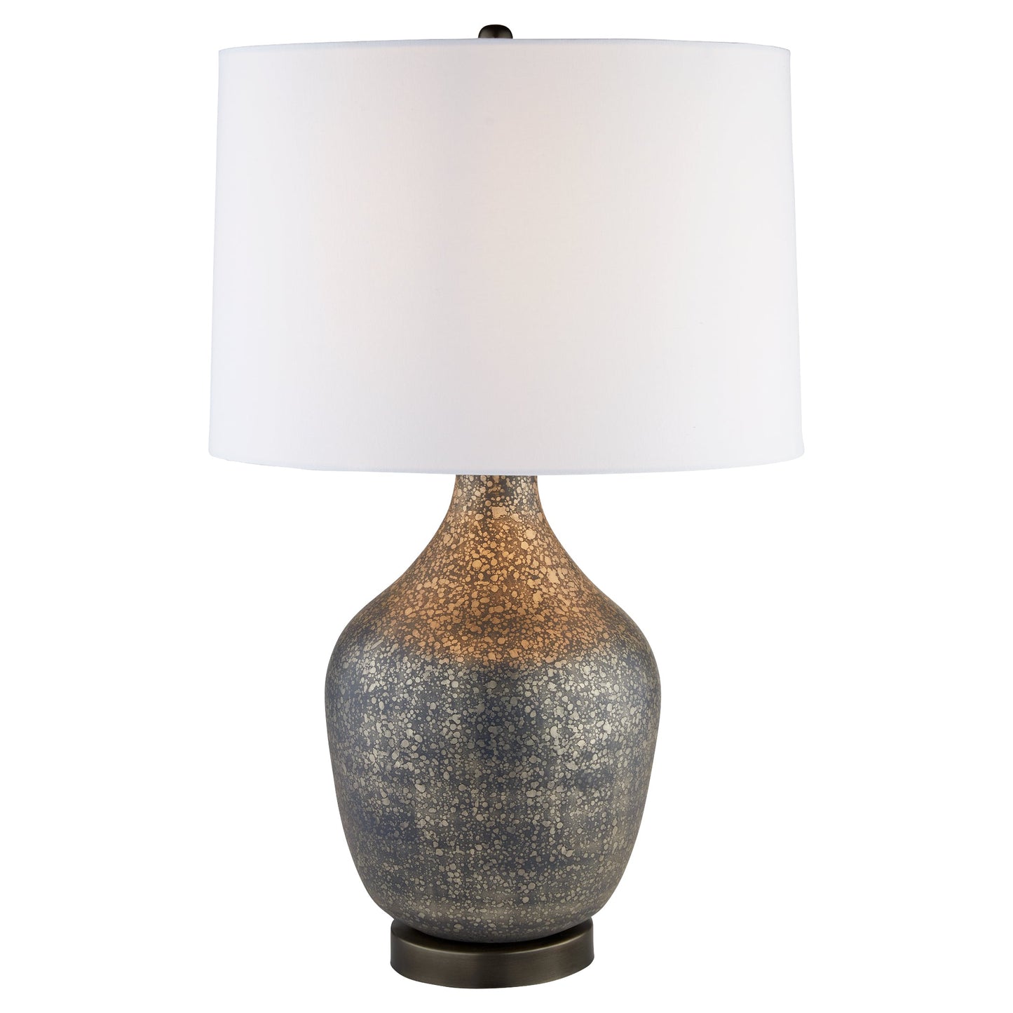Cyan Design Fresnillo 12233 Table Lamp, UL Dry Rated, Silver Patina | Blackened Nickel | White