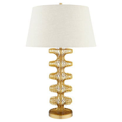 Cyan Design Eero 12235 Table Lamp, UL Dry Rated, Antique Brass