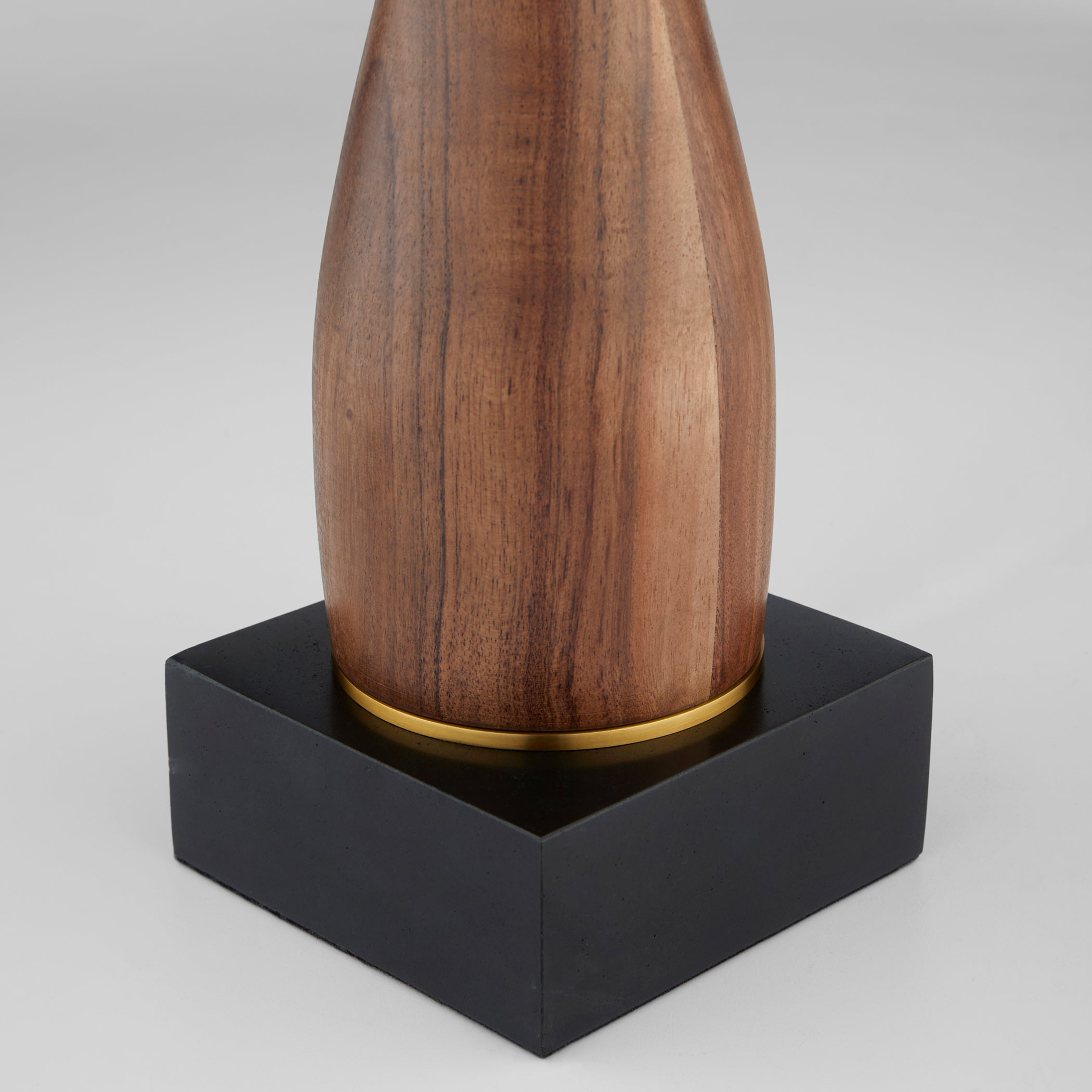 Cyan Design Veneta 12236 Table Lamp, UL Dry Rated, Walnut|Brass|Black