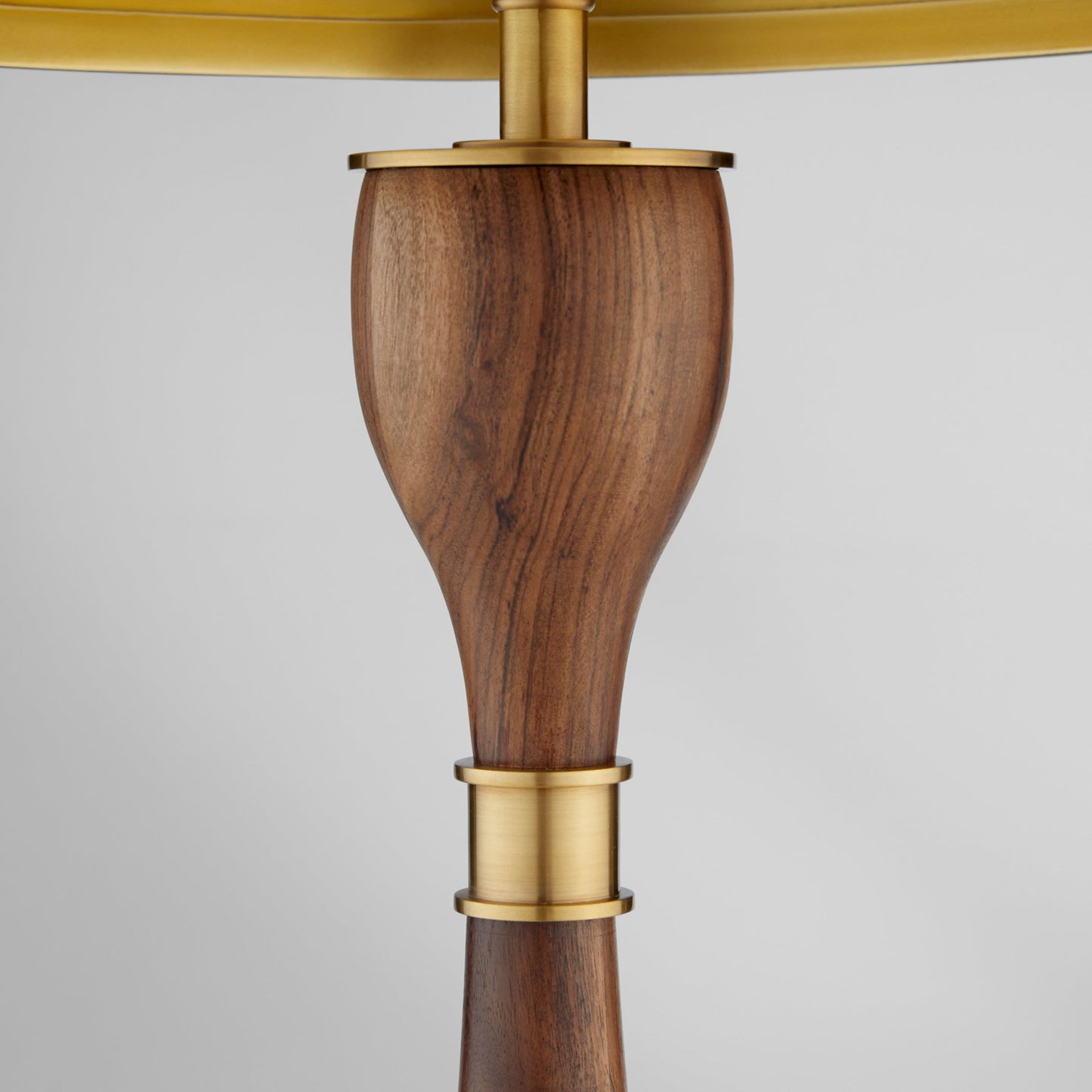 Cyan Design Veneta 12236 Table Lamp, UL Dry Rated, Walnut|Brass|Black